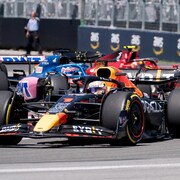 La Red Bull de Max Verstappen