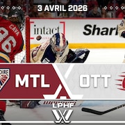 Les faits saillants du match du 3 avril 2026 entre la Victoire de Montr&eacute;al et la Charge d'Ottawa, au Centre Canadian Tire d'Ottawa.