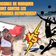 Melissa Humana-Paredes et Brandie Wilkerson affrontent l'équipe de Radio-Canada Sports.