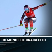 Radio-Canada Sports présente les épreuves de ski cross de la Coupe du monde de ski acrobatique à Craigleith, en Ontario.