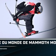 Radio-Canada Sports présente les épreuves de demi-une et de slopestyle de la Coupe du monde de Mammoth Mountain, en Californie.