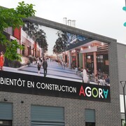 Une annonce de la construction de la phase 2 de l'AGORA.