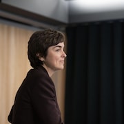 Christine Fréchette sourit.