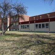 Le Pavillon Monique-Rousseau de l’École canadienne-française de Saskatoon.