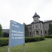 Le palais de justice de Salaberry-de-Valleyfield.
