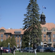 La façade du collège John Abbott.