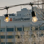 Les bureaux de SaskPower à Regina, en Saskatchewan, en janvier 2023.