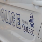 Une voiture de patrouille de la police de Québec.