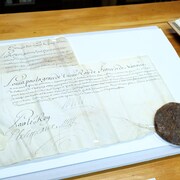 Un document historique.