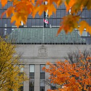 Le siège social de la Banque du Canada.