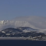 Vue des Tablelands dans le parc national du Gros-Morne