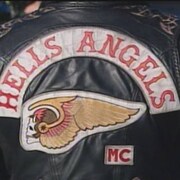 Blouson du groupe de motards Hells Angels.