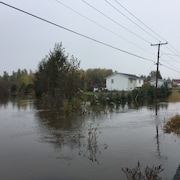 Plusieurs secteurs de l'Abitibi-Témiscamingue, dont le quartier D'Alambert à Rouyn-Noranda, ont été inondés par les fortes pluies des dernières heures.