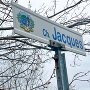 Pancarte du chemin Jacques