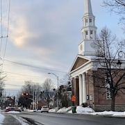 L'église Plymouth-Trinity de Sherbrooke.