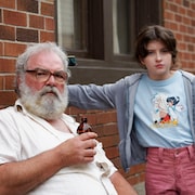 Gildor Roy et Juliette Bharucha dans le film «La petite et le vieux».