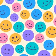 Illustration de plusieurs visages souriants.