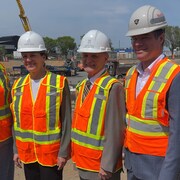 La Ville de Sept-Îles continue de chercher des partenaires pour alléger sa charge financière liée à la construction de l’aréna, projet évalué à 78,5 millions de dollars. 
