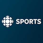 Le mot «sports» accompagné du logo de Radio-Canada.