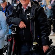 Serge Bouchard, vidéo-journaliste. 