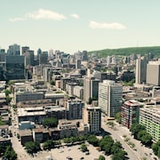 Le centre-ville de Montréal