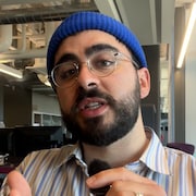Le journaliste &agrave; Rad Gali Bonin.