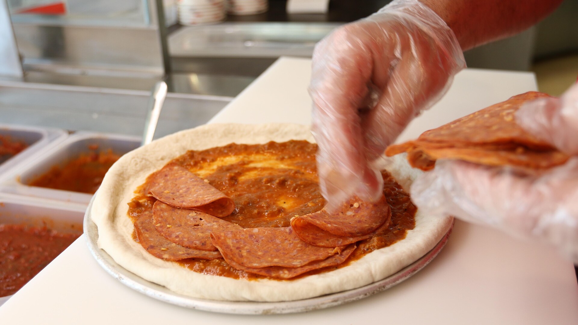 Du pepperoni. Du pepperoni.