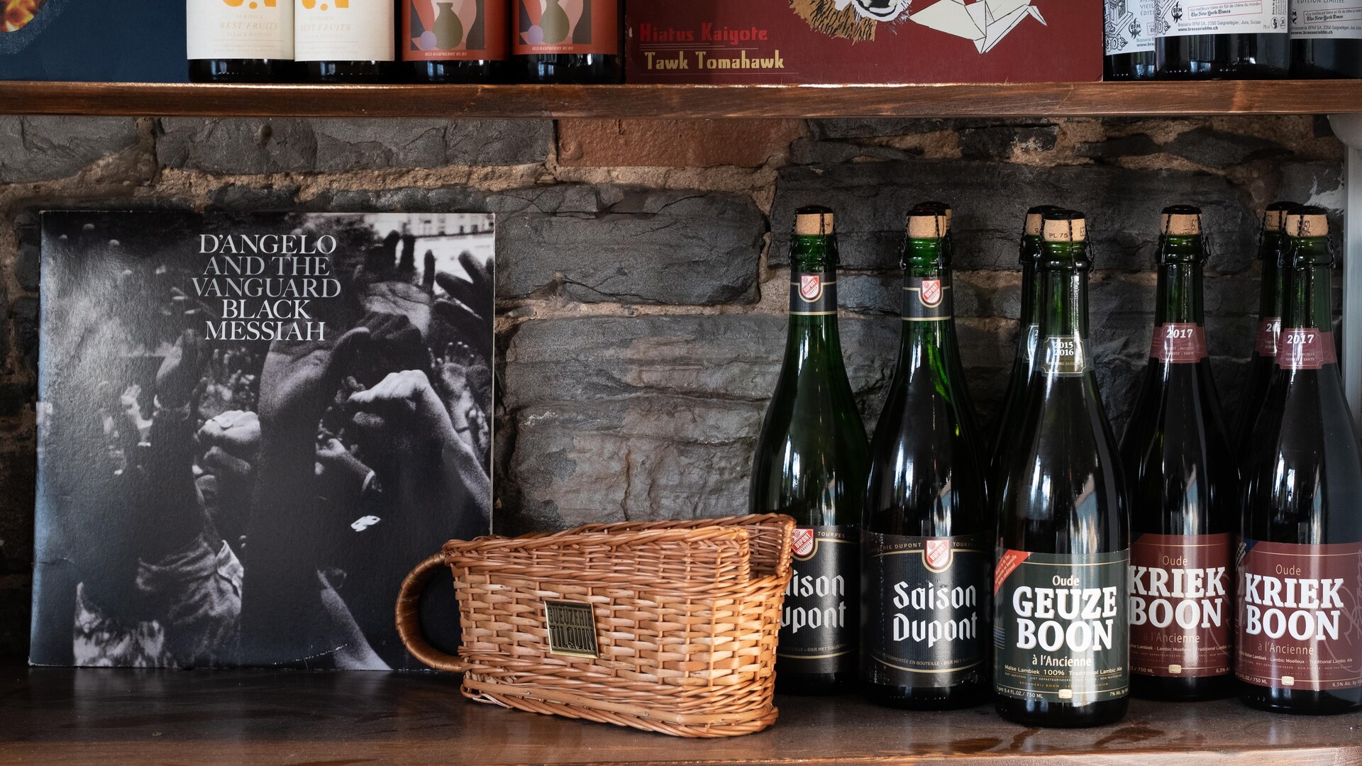 Un panier en osier pour servir la gueuze. Un panier en osier pour servir la gueuze.