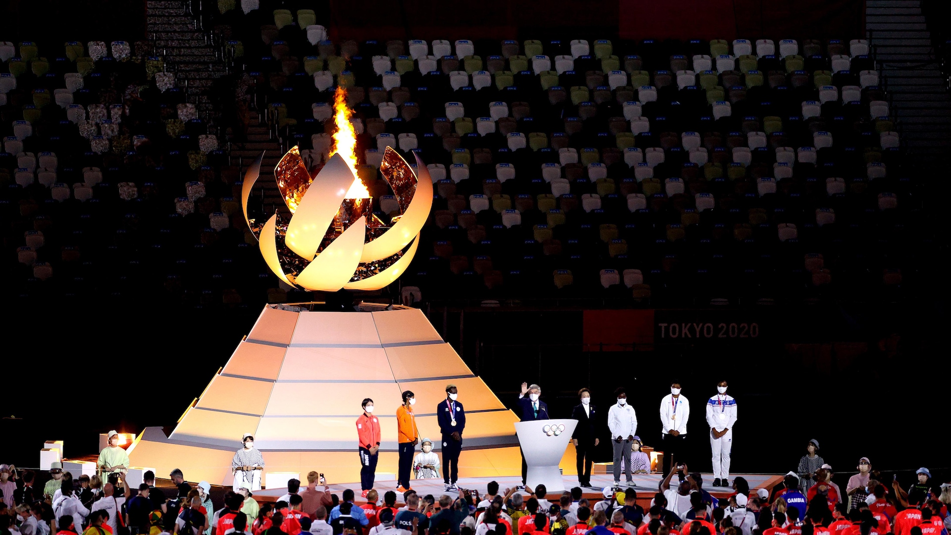 Fin des Jeux olympiques de Tokyo ICI RadioCanada Sports ICI Radio