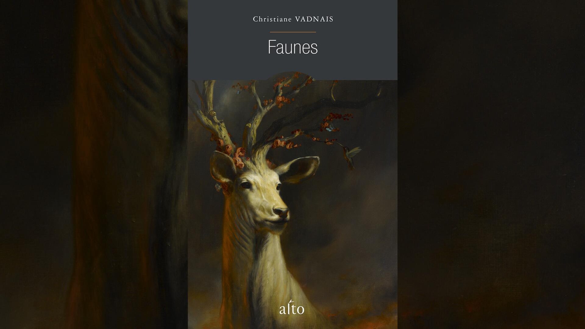 La couverture du livre  Faunes , de Christiane Vadnais