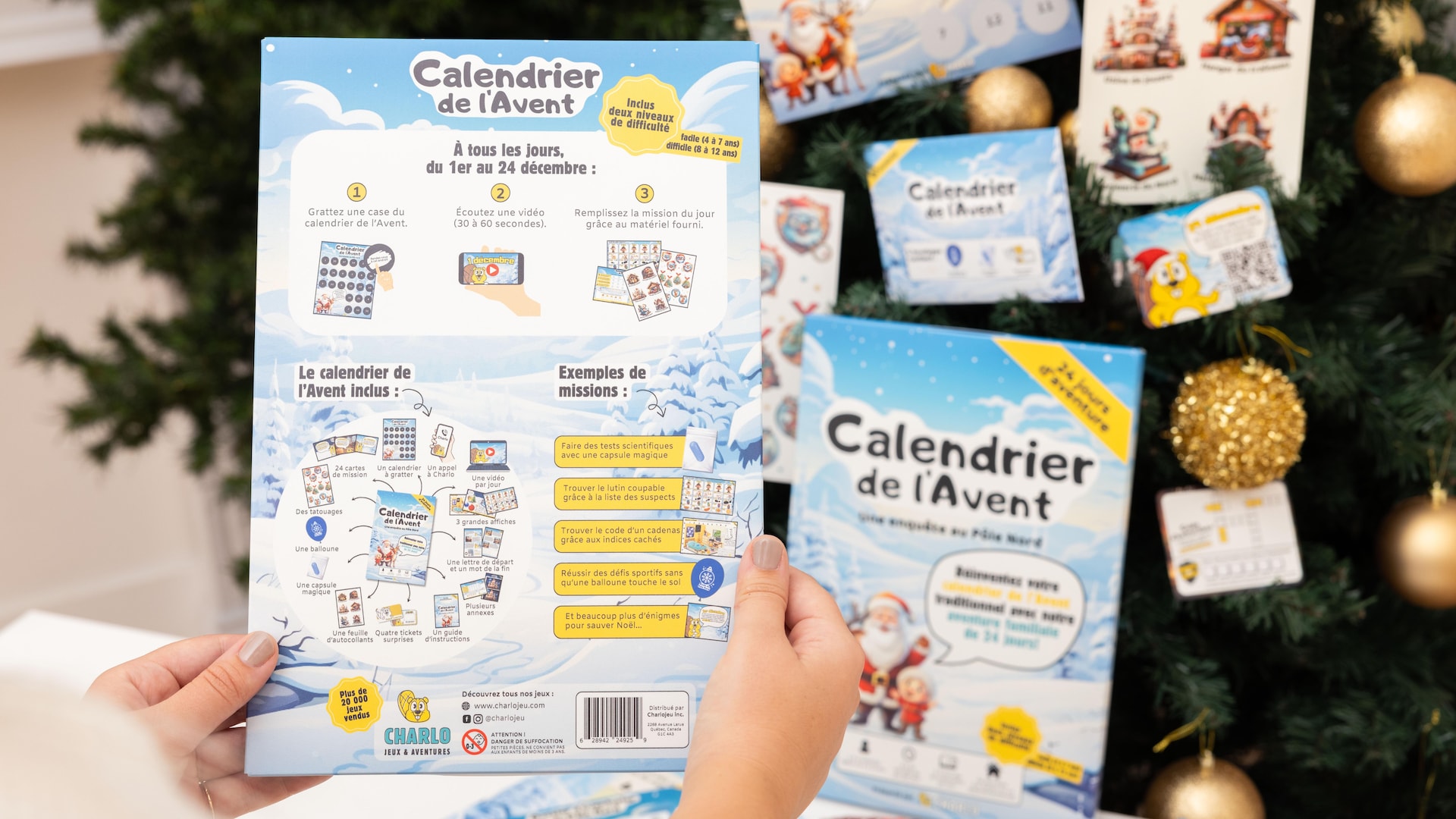 Calendrier de l'Avent : une histoire par jour - Livres pour enfants dès 3  ans