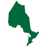 Carte de l'Ontario