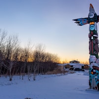 Photo prise au Manitoba dans la communauté de Sagkeeng.