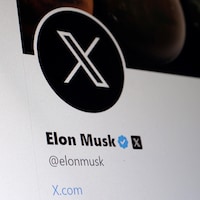 Le compte Twitter d'Elon Musk le jour du dévoilement de X, le 24 juillet 2023.