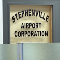 L'intérieur de l'aéroport international de Stephenville, à Terre-Neuve-et-Labrador.