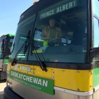 Autobus de la Compagnie de transport de la Saskatchewan (STC)