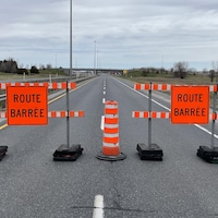 L'autoroute 20 est toujours fermée à la circulation à la hauteur de Drummondville. 