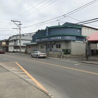 Un cinéma dans la petite ville de Pont-Rouge.