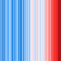 Graphique montrant l'évolution des anomalies mensuelles de température par rapport à la moyenne de 1951-1980

