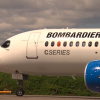 Un avion C Series de Bombardier