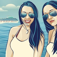 Dessin de Mélina Roberge et d’Isabelle Lagacé