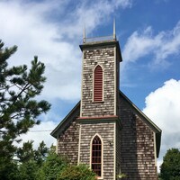 L'église de campagne achetée par les Clark se trouve à Rose Valley, dans le centre de la province.