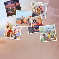 Un collage de six illustrations.