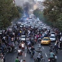 Des manifestants à Téhéran.
