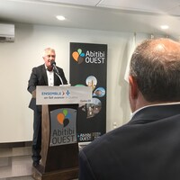 Jaclin Bégin, préfet de la MRC d'Abitibi-Ouest