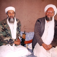 Oussama ben Laden et Ayman Al-Zawahiri.