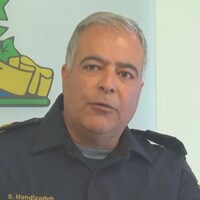 Shahin Mehdizadeh, chef de la police de Lethbridge.