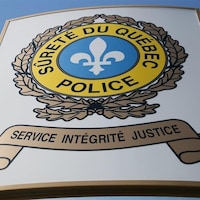 Affiche de la Sûreté du Québec.