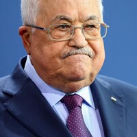 Portrait de Mahmoud Abbas.