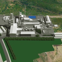 Un plan 3D de l'usine de Métaux BlackRock.